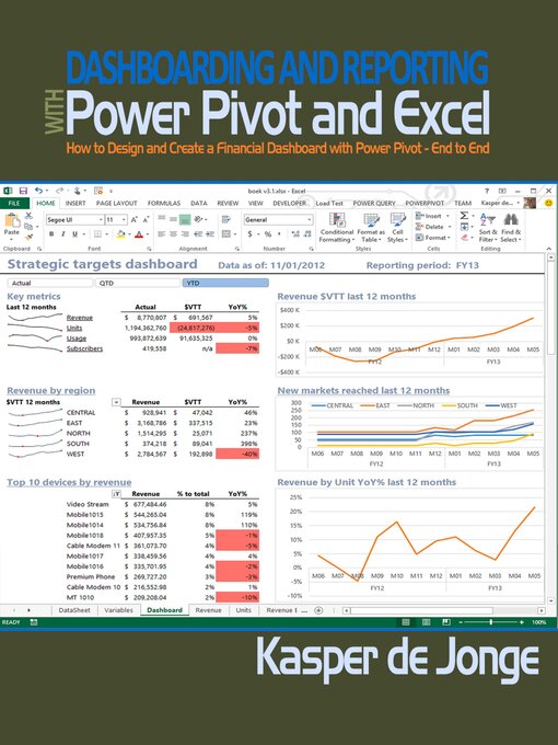 Title details for Dashboarding and Reporting with Power Pivot and Excel by Kasper de Jonge - Available